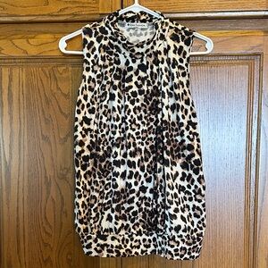 Riah Fashion leopard tank